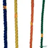 Cuerda de Atar de Nylon Resistente al Desgaste Cuerda para Secar Ropa Cuerda Decorativa Colorida para Exteriores Cuerda de Cáñamo Trenzada Hecha a Mano para DIY