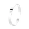 Pulsera Nueva de Trébol de Cuatro Hojas Abierta Moda para Mujer Pequeña Fresca Nicho Simple Versátil Joyería de Gama Alta Regalo