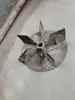 Acessórios para lâmina de ventilador de triturador Acessórios para picador de grama Acessórios para disco de ventilador de ventilador de triturador rotor de ventilador roda de ventilador