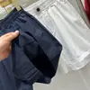 Comércio transfronteiriço peça solta verão cintura elástica qualidade novo estilo simples letra A justo perna larga shorts calças casuais femininas 2