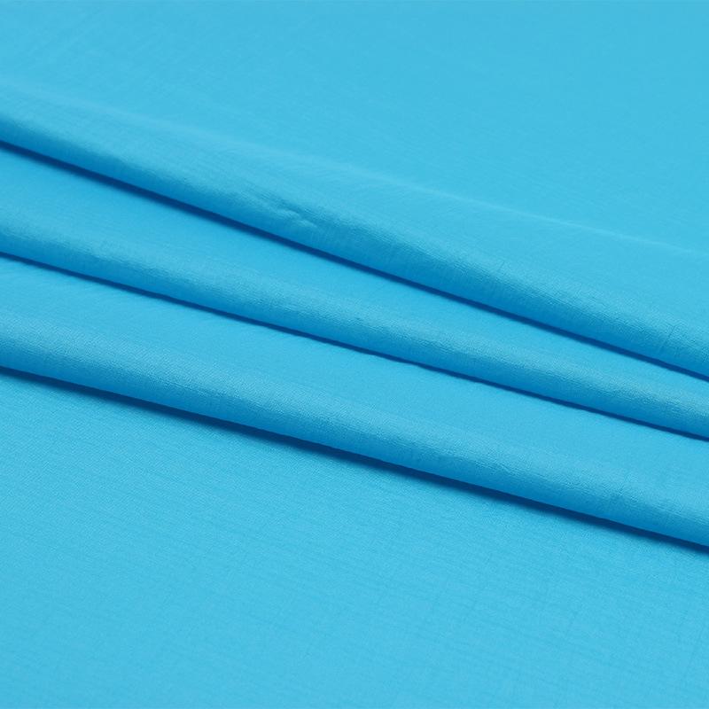 380T低弹尼龙双线格 湖兰b