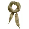 Colgante de Piedra Ojo de Gato Bufanda Larga de Encaje Hueca Diadema Corbata Decorativa para Cuello para Mujer