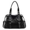 Bolso Tote Casual Nuevo Retro Transfronterizo Moda para Mujer Gran Capacidad Bolso de Mano Versátil Bolso de Hombro Cruzado