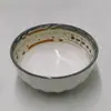 Prato Estilo Boho em Formato de Abóbora para Uso Doméstico, Tigela para Molho, Prato para Condimentos, Tigela Pequena, Prato para Mergulhar Dumplings, Prato de Cerâmica Colorida por Baixo do Esmalte