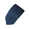 20 Anos de Experiência em Venda por Atacado de Fábrica, Gravata Formal Masculina Estilo Britânico, Gravata Tricotada Casual Estilo Coreano Amarrada à Mão com Ponta Afiada Tendência 7C