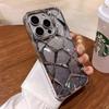 Patrón de Diamante Tridimensional Adecuado para iPhone 16 Funda para Teléfono con Brillo Degradado Apple 15 Galvanizado 14 Cubierta Protectora Celebridad de Internet