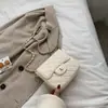 Bolso Pequeño de Moda 2025 Nueva Moda Popular Estilo Coreano Versátil Hombro Cruzado Ins Moda Bolso de Cadena Acolchado
