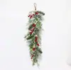Guirlanda de Cipó Longo de Natal, Enfeites para Árvore de Natal, Decorações de Agulhas de Pinheiro em PVC, Guirlanda de Frutas Vermelhas, Novos Modelos de Pinheiro e Cipreste, Frete Internacional