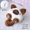 Broche de Muñeca de Peluche de Gatito Lindo de Dibujos Animados que Chirría Colgante DIY Muñeca Colgante Accesorios para Muñeca Venta al por Mayor
