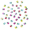 Verano Estilo Ins Tulipán Lindo Hielo Transparente Joyería para Uñas Arte de Uñas Flor de Resina Estéreo Accesorios para Uñas Hecho a Mano DIY