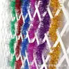 Fita canelada decorativa de 1,9m para festas, decorações de casamento, decoração de parede de fundo, Natal para comércio exterior