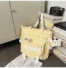 Nova Bolsa Transversal Harajuku Fresca Doce Estilo Japonês Ins de Alto Valor Casual Simples Leve Bolsa Transversal para Estudo