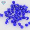 Huagang Gem Piedra Artificial Redonda Lapislázuli Sintético Piedra Desnuda Venta al por Mayor Fondo Puntiagudo Zafiro Diamante Suplementario Piedra de Combinación