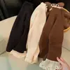 Ropa interior para niñas 2025 primavera y otoño nuevo estilo para niñas pequeñas con ribete de encaje, camisetas versátiles de moda, ropa para niños