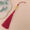 Guanshan Yue Producto Nuevo Marca Buda Tailandés Colgante de Borla Estilo Chino Espiga Joyería para Coche Linterna Marcador de Libros Accesorios para Ropa