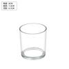 Vaso de vidrio transparente para aromaterapia de uso doméstico, alto valor de color, grueso, fabricantes al por mayor, embalaje para decoración de vidrio para el hogar