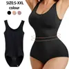 Body moldeador de comercio exterior transfronterizo sin costuras, levanta glúteos, ajustado, control de abdomen, pieza única, lencería estilo europeo y americano, alta elasticidad, talla grande