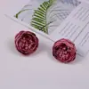 Floco de Neve Rosa Chá Cabeça de Flor Flor Artificial Decoração de Mesa para Sala de Estar Decoração de Mesa de Centro Decoração de Casamento Flor de Seda Decorativa