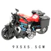 Juguetes de Modelo de Motocicleta de Aleación con Retroceso Transfronterizos Adornos de Escritorio Motocicleta Muñeca Clip Infantil Máquina de Juegos Regalos Venta al por Mayor