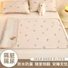 Colchoneta a Prueba de Suciedad 100% Algodón Clase A para Toda la Cama, Impermeable y Lavable, Cama de Bebé Tamaño Grande, Colchón 100% Algodón Clase A, Protector para Periodo Menstrual