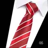Corbata para Hombre para Negocios y Boda, Rayas Jacquard Puntos Flecha Formal Poliéster Seda para Novio y Padrino