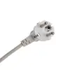 Cable de alimentación de CA de tres clavijas, blanco, estándar europeo, certificado CE, PVC Ho5Vv-F, enchufe C13, cable para cocina de inducción