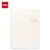 Caderno Deli com Encadernação Costurada Caderno Simples Lined de PP Caderno Inglês Espesso Caderno Transparente para Escrita Papelaria Atacado