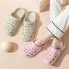 Sandálias de Praia Croc Shoes para Mulheres, Chinelos de Verão para Casais, Sapatos Croc para Exterior, Sapatos Aquáticos, Sapatos Aquáticos Antiderrapantes para Exterior para Homens