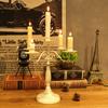 Candelabros nórdicos románticos para cenas a la luz de las velas, decoración para la mesa del comedor, candelabros modernos, sencillos y de lujo.
