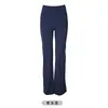 Pantalones de Yoga Versátiles Cómodos de Nylon de Alta Elasticidad Seda de Hielo Ajustados Levanta Glúteos Adelgazantes para Mujer, Control de Abdomen Moldeadores de Pierna Ancha