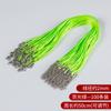 Novos Acessórios de Joalheria DIY Fecho Lagosta Cordão Simples Encerado Colar Cordão Cordão de Couro Preto Cordão para Pingente Atacado