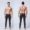 Europa e Estados Unidos comércio exterior calcinhas sexy masculinas meias de couro sintético boate sexy performance de palco fabricantes atacado