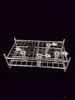 Estante para Tubos de Ensayo de Aluminio Estante para Tubos de Muestreo 15 18 20 22mm Estante para Tubos Colorimétricos Estante para Tubos de Centrífuga Consumibles de Laboratorio