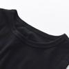 Ropa de verano europea y americana comercio exterior 3-8 años niñas Nuevo top sin mangas con letras + pantalones vaqueros de tres botones moda ropa infantil