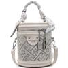 Estilo Étnico Brocado Zhuang Moda Casual Bolso Cubo Nuevo Verano 2025 Bolso de Mujer Simple Moderno Bolso Cruzado de un Solo Hombro