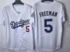Uniforme de Baseball da MLB Los Angeles Dodgers Dodgers Ohtani 17 # Ohtani Shohei Jersey de Baseball Bordado
