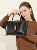 Bolsa Cross-border feminina nova camada superior vegetal curtido couro de vaca bolsa tote nicho moda viajante bolsa feminina bolsa crossbody