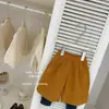 ¡El Tono Naranja Energético Le En Baby! Conjunto Original de Sudadera con Capucha de Forro Polar Doble Cara Autocalentable y Pantalones Bootcut para Niñas Otoño/Invierno