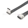 Cable Flexible Tipo C en Ángulo a Tipo C Recto FPC Cable de Carga y Datos Tipo C Macho a Hembra