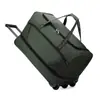 Bolsa de remolque expandible de gran capacidad para comercio exterior, bolsa de viaje transfronteriza de nuevo tejido Oxford, bolsa con ruedas portátil multifuncional