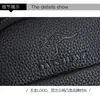 Bolso Cruzado Exclusivo para Hombre de Pecho de un Solo Hombro para Viajes Diarios Resistente al Desgaste Sensación de Alta Gama Gran Capacidad Estilo Masculino Bolsas de Fuente Directa Artículos de Cuero