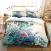Venta Caliente Transfronteriza Serie Calaveras Juego de Cama de Tres Piezas Impresión Digital Amazon Comercio Exterior Textil para el Hogar Colcha