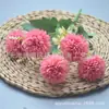 Crisantemo Simulado de 5 Cabezas Mango Pequeño Flor Decoración del Hogar Diente de León Decoración de Mesa Tenis de Mesa Crisantemo Exportación Flor Artificial