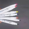 Pluma para Tela que No se Desvanece Pluma para Firmar Camiseta Zapatos de Lona Pluma para Pintar Tela Bolso para Ropa Pluma para Graffiti DIY Pluma de Pintura Impermeable para Niños