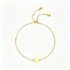 Pulseira de Aço Titânio Estilo Coreano Fashion Pequena Cintura Pulseira para Mulheres Luz Luxo High-End Versátil Cravejada de Diamantes Aço Inoxidável Joia