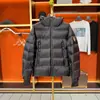 Ropa de Invierno 2025 Nueva Estación Europea Lujo Ligero Moda Chaqueta de Plumas Cálida Sombrero de Gama Alta Chaqueta de Plumas Jacquard de Terciopelo 90 para Hombre
