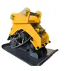 Compactadora aplanadora de pavimento de asfalto, Compactadora vibratoria de suelo a gasolina y diésel, Rodillo compactador vibratorio, Máquina niveladora de carreteras