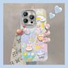Boneca Pigmento Coelho para Apple 16 Fio de Pena Capa de Celular Móvel iphone15promax Fofa Resistente a Quedas 14 Mulheres 13