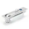 MS712 candado de avión cerradura de puerta de gabinete de energía cerradura de puerta de gabinete de distribución de energía cerradura de puerta de equipo industrial cerradura de puerta mecánica fabricante de cerraduras de puerta pelo liso