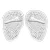 Almohadilla frontal de silicona para sandalias de mujer, tacones altos, antifatiga, almohadilla antidolor, súper suave, antideslizante, tamaño mediano